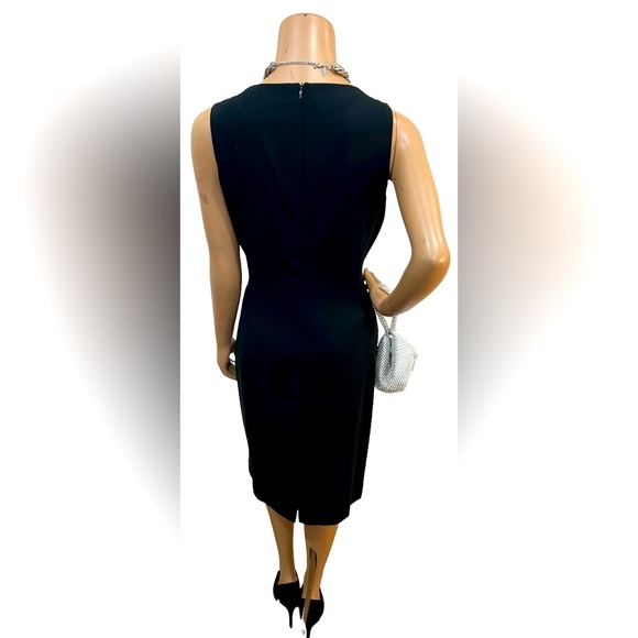Timeless black sleeveless Liz Claiborne dress 👗✨🛍️💕 - Picture 2 of 6